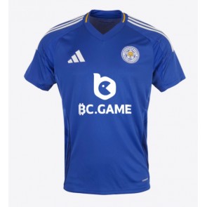 Leicester City Replica Home Stadium Shirt 2024-25 Short Sleeve